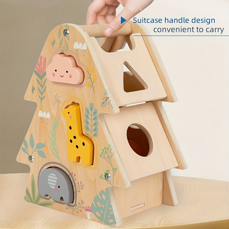 Puzzle Giocattolo in Legno - Grande Casa della Saggezza…