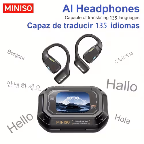 Cuffie Wireless MINISO M98 con Traduzione AI Compatibili con…
