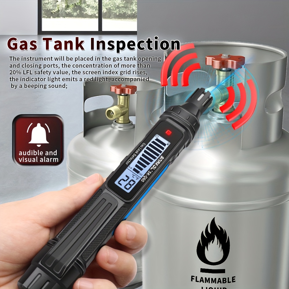 Snakol SK-Q60 Rilevatore di Gas Combustibile con Allarme Sonoro…
