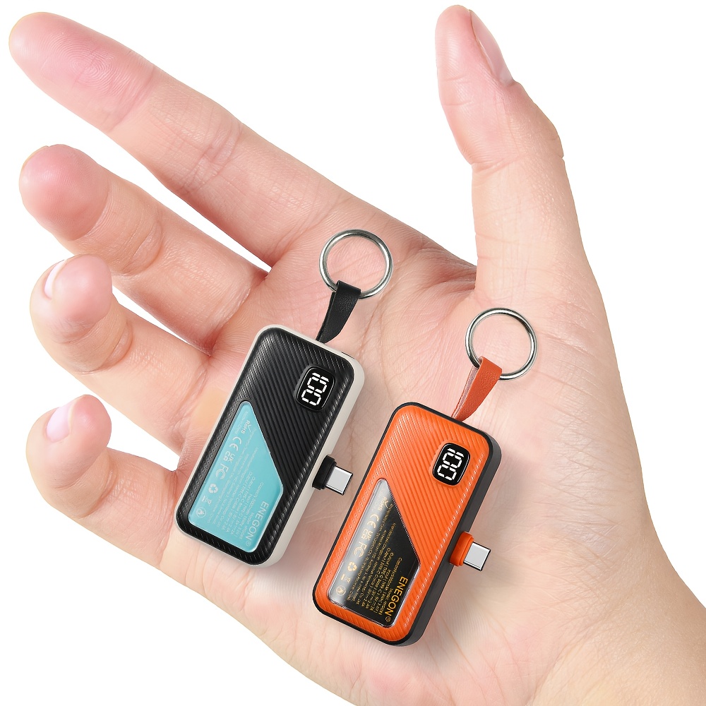 Confezione da 2 Powerbank Portatili Ultracompatti e Leggeri da…