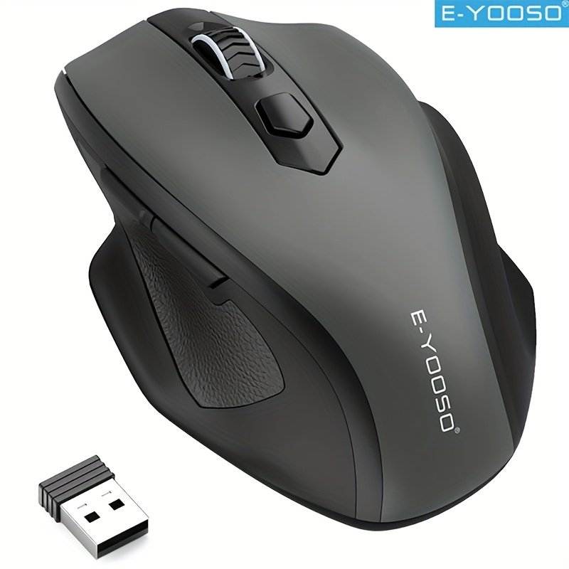 E-YOOSO 1pc Mouse Wireless 2.4G Supporta Modalità Risparmio…