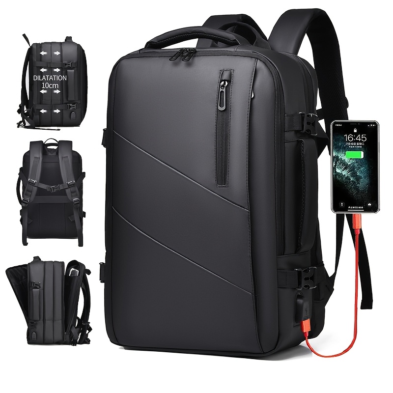 Zaino da Viaggio Grande Capacità, Borsa per Laptop Leggera e…
