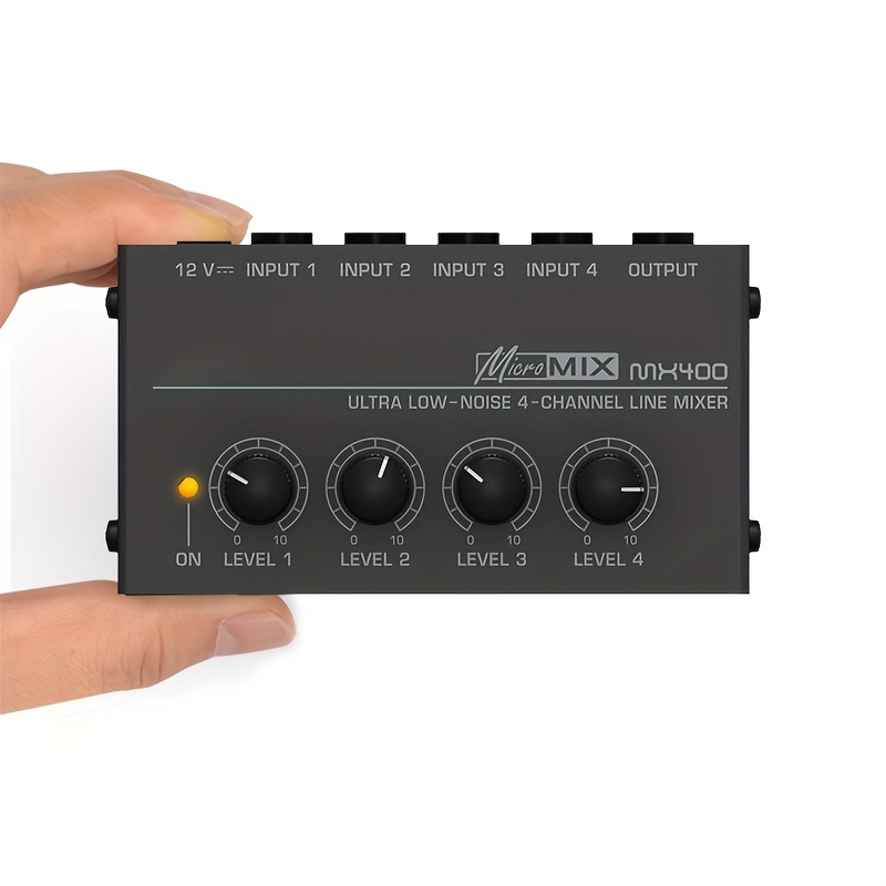 MX400 Mixer di Segnale a 4 Canali con Quattro Ingressi e Una…