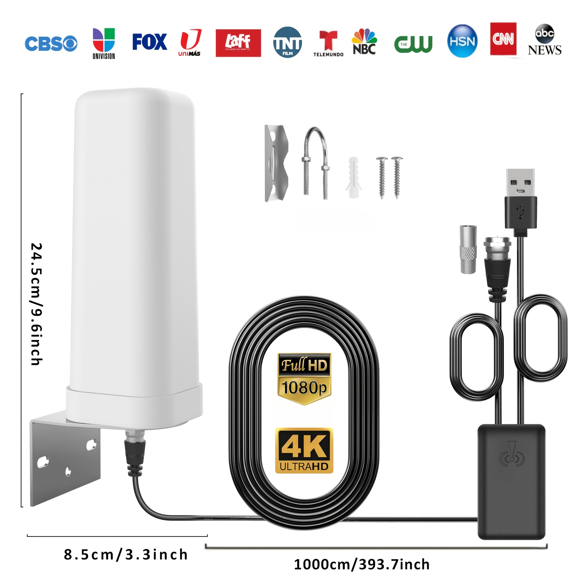 Antenna Smart TV Modello 2026 EXTREME, Uso Multi-Paese…