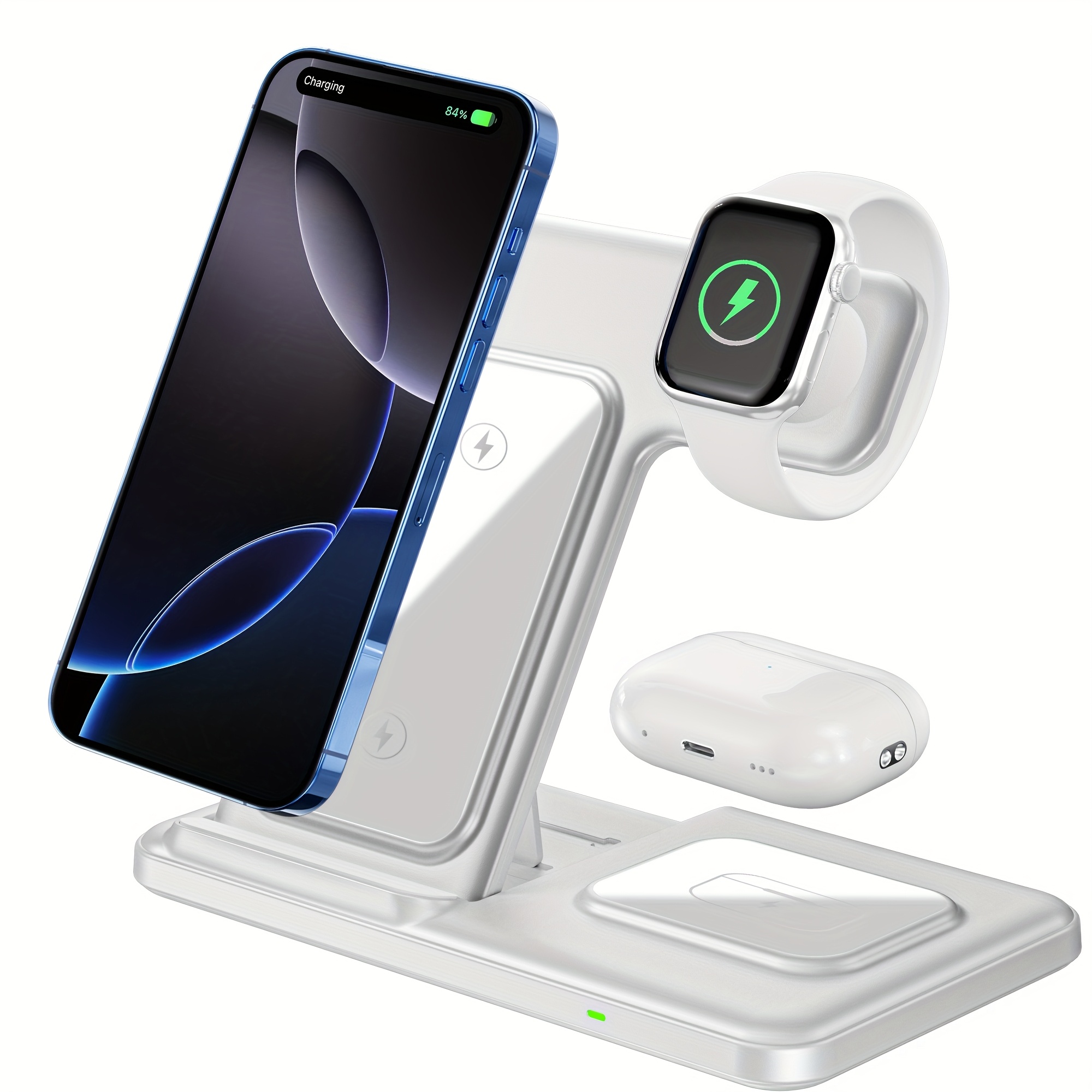 Stazione di ricarica wireless per dispositivi multipli per…