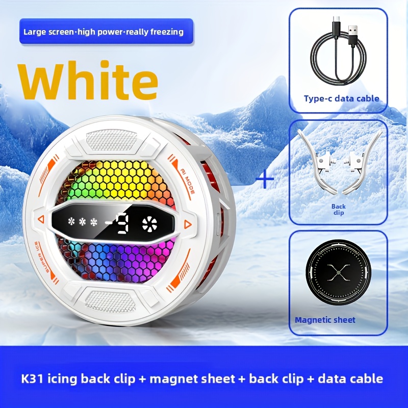 Dissipatore di calore per telefono con luci LED colorate…