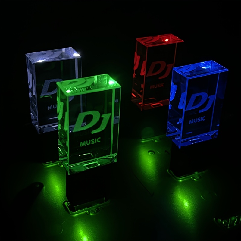 Chiavetta USB DJ in Cristallo 2.0 8GB 16GB 32GB 64GB 128GB per…