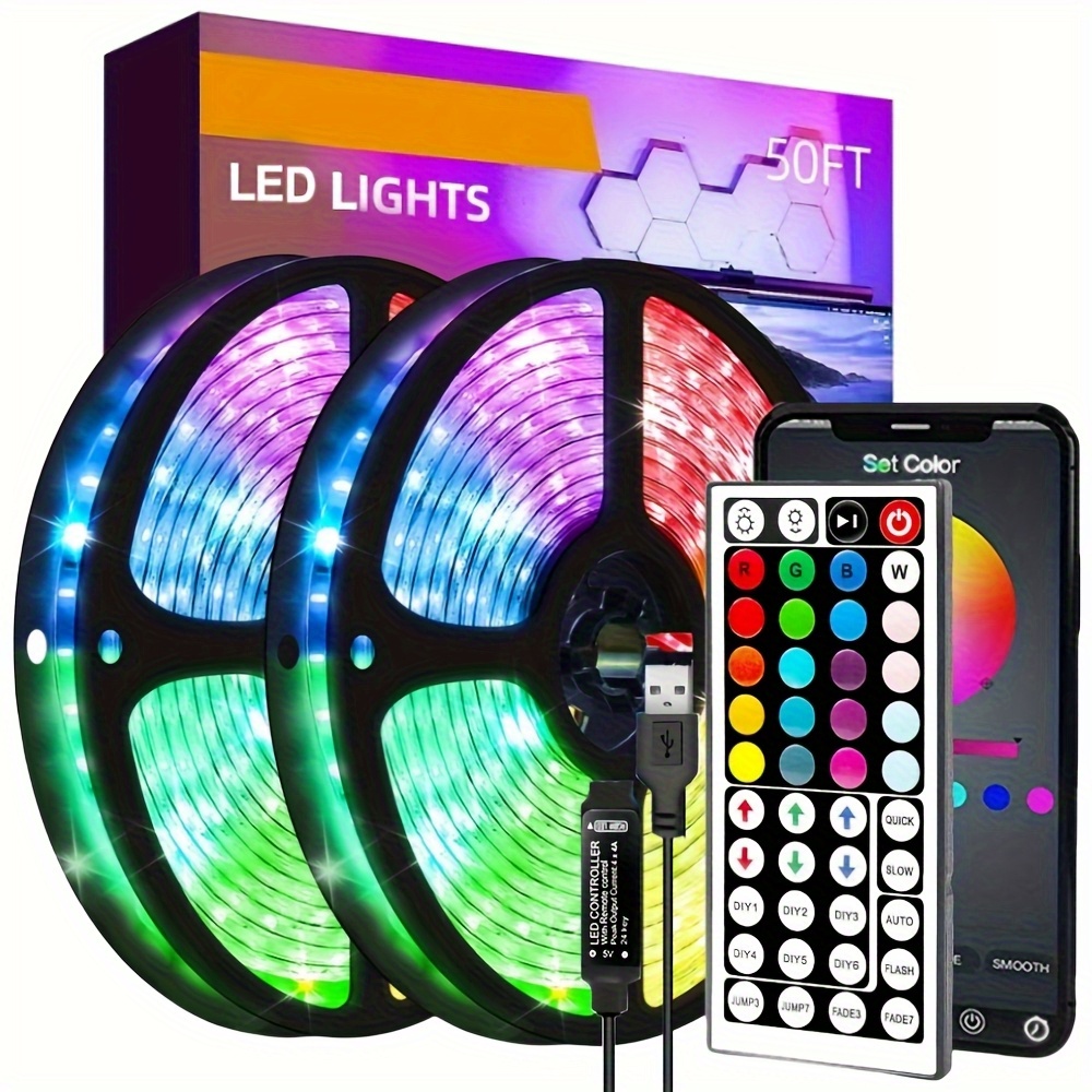 Luci LED Intelligenti con Controllo App - Alimentazione USB…