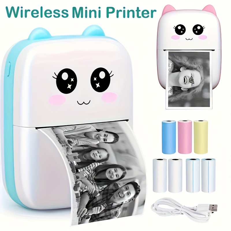Mini stampante con carta, etichettatrice termica portatile…