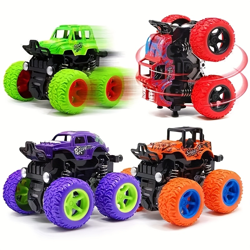 Set da 4 camion mostro a inerzia per bambini dai 3 anni in su |…