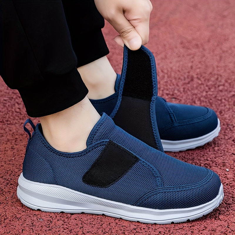 Scarpe da uomo per diabetici - Avampiede largo, fibbia…