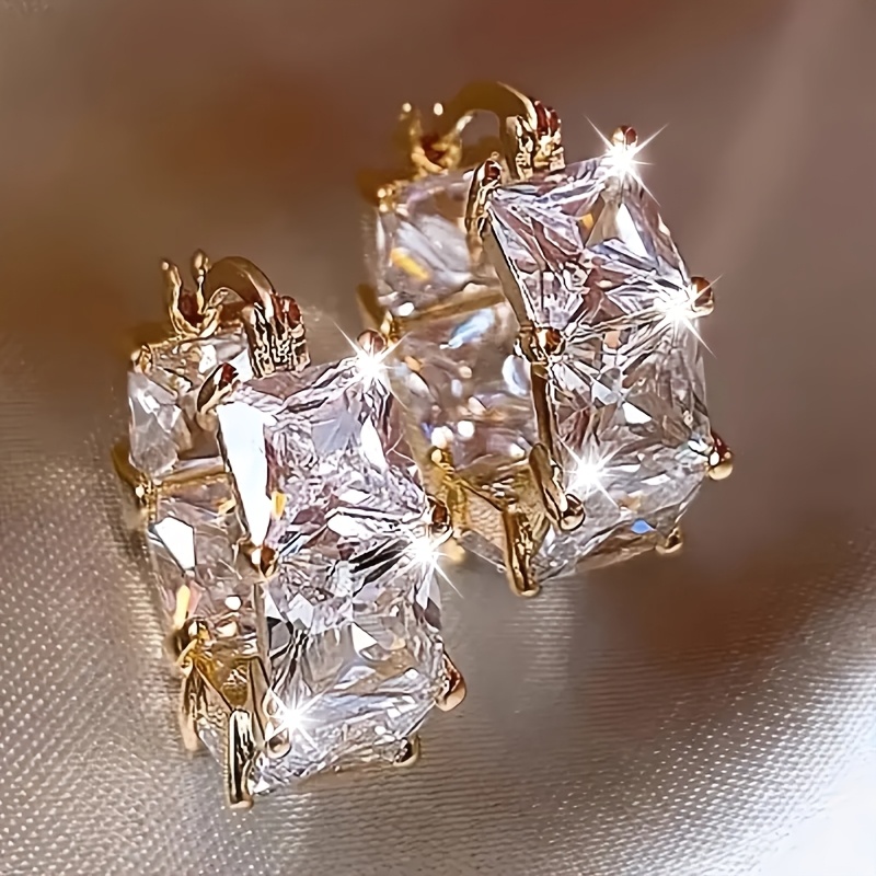 1 Paio di Orecchini a Goccia in Zirconia Cubica Sintetica Kc…
