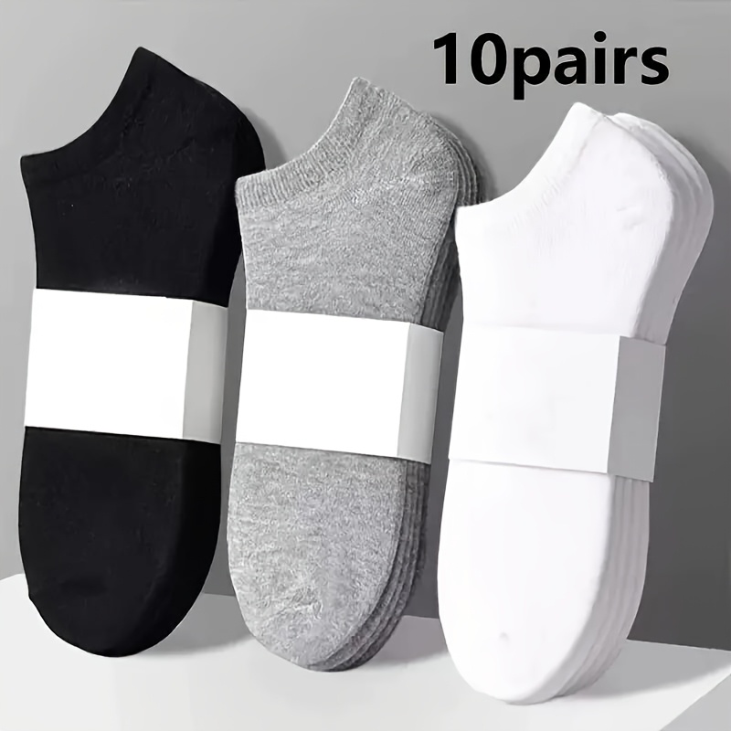 10 Paia CT TAPESOCKS Calzini Unisex a Caviglia Bassa, Calzini…