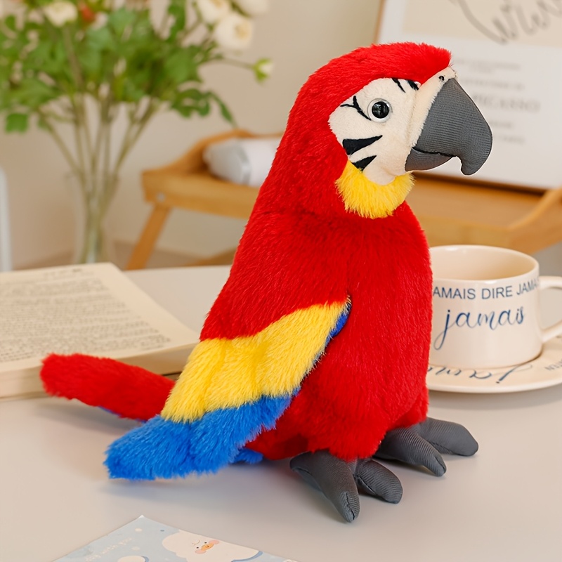 1 pz Adorabile Pappagallo Animale Peluche, Morbidi Pappagalli di…
