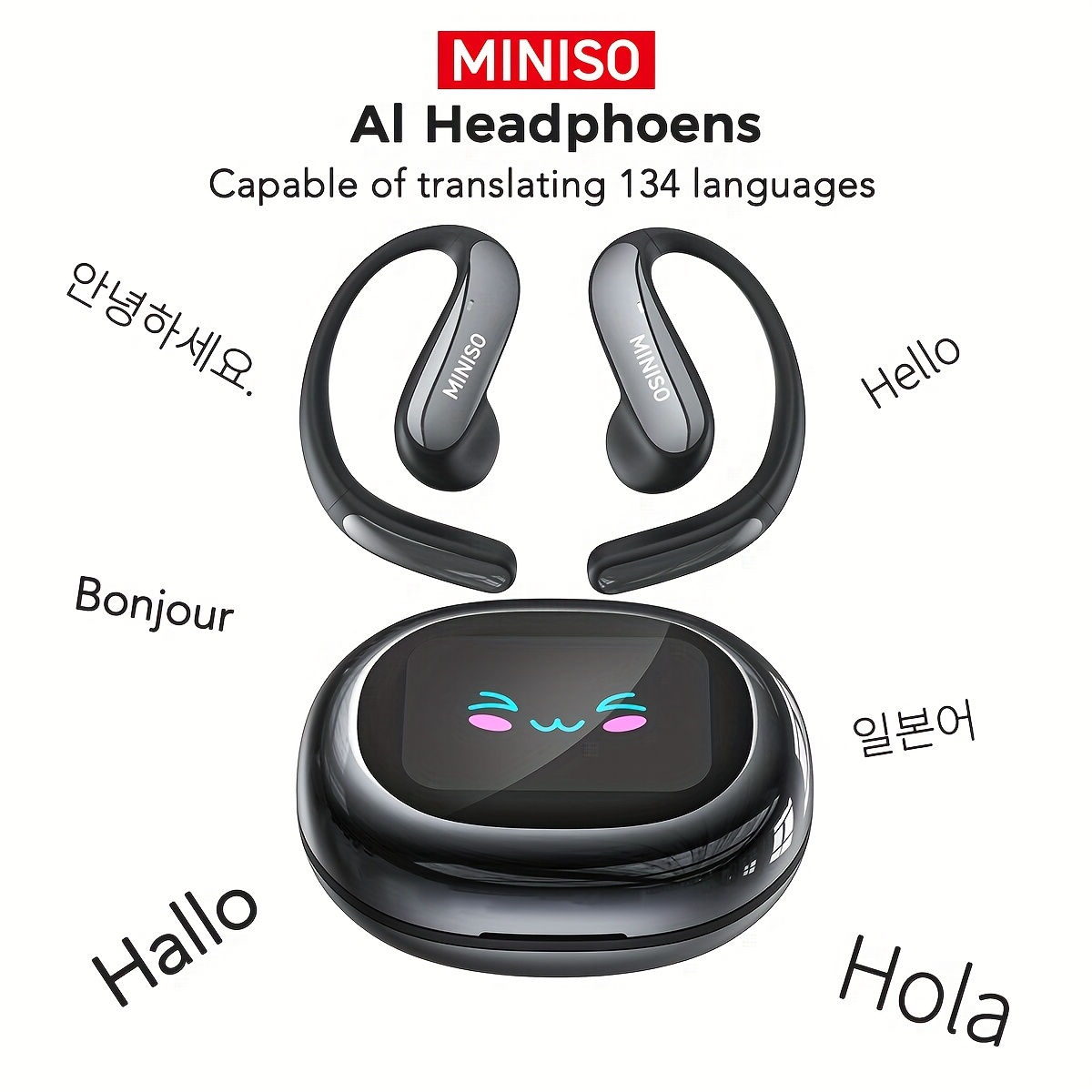 MINISO MS203 Auricolari In-Ear AI: Traduzione in Tempo Reale di…
