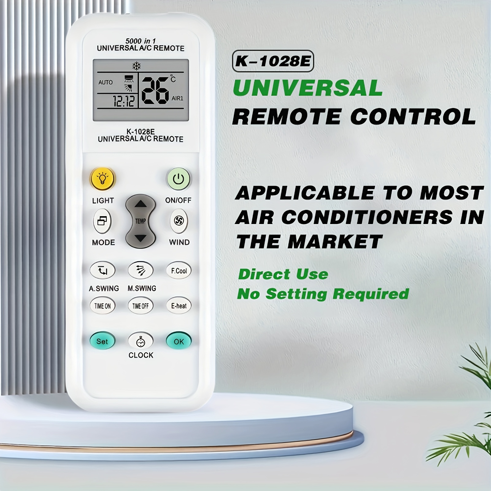 Telecomando Universale per Aria Condizionata - Compatibile con…