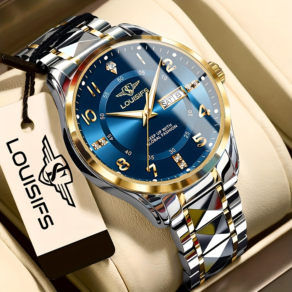 Nuova orologio da uomo di marca svizzera con doppio calendario…