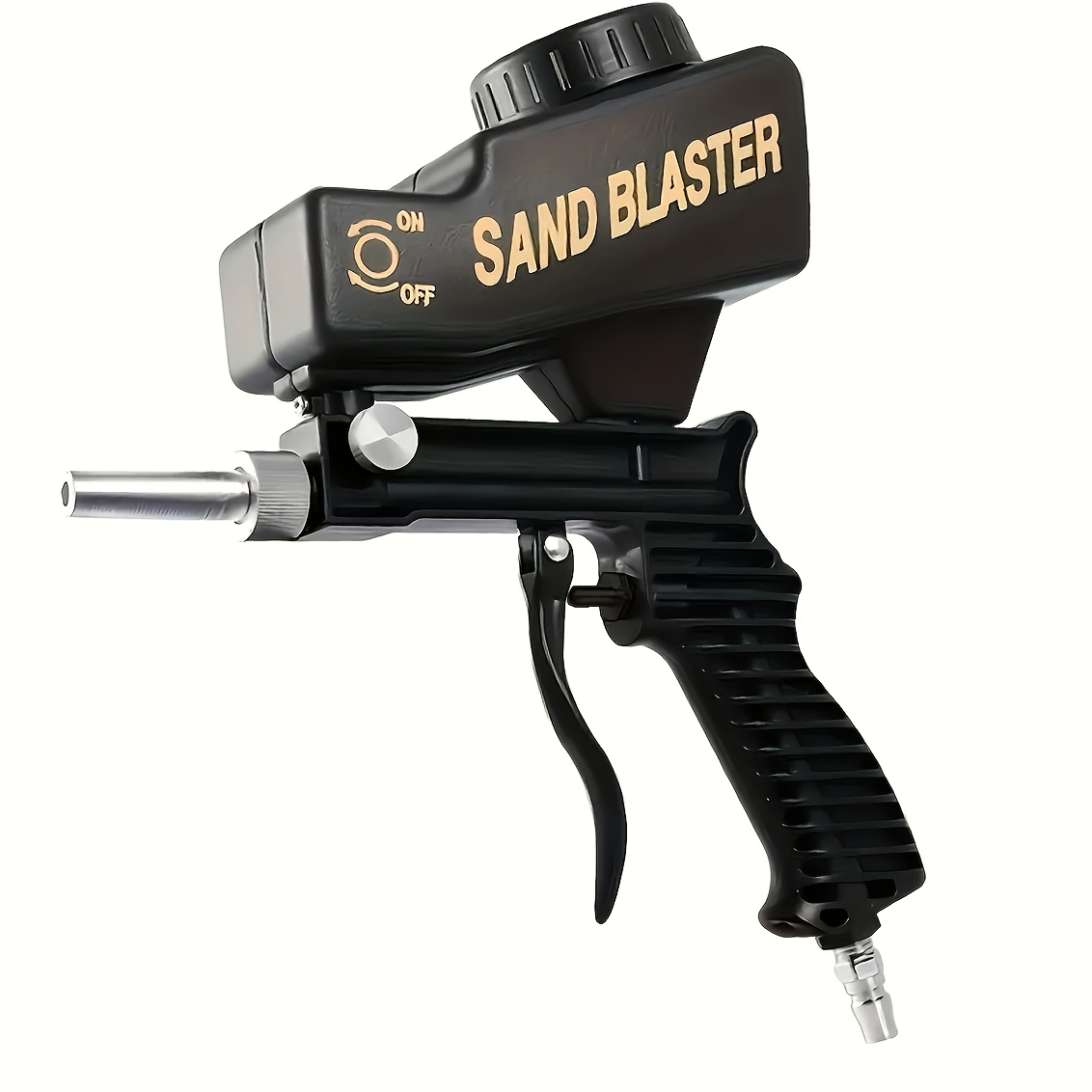 Pistola sabbiatrice portatile con impugnatura ergonomica…