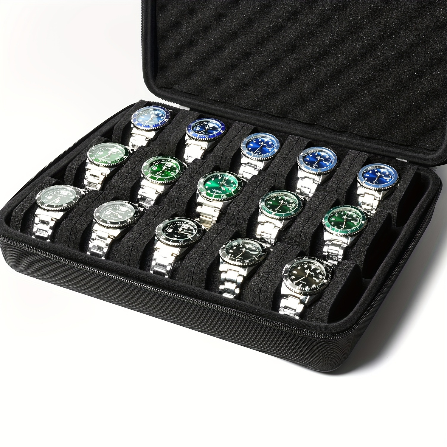 Custodia Grande per Smartwatch con 15 Scomparti, Scatola EVA per…