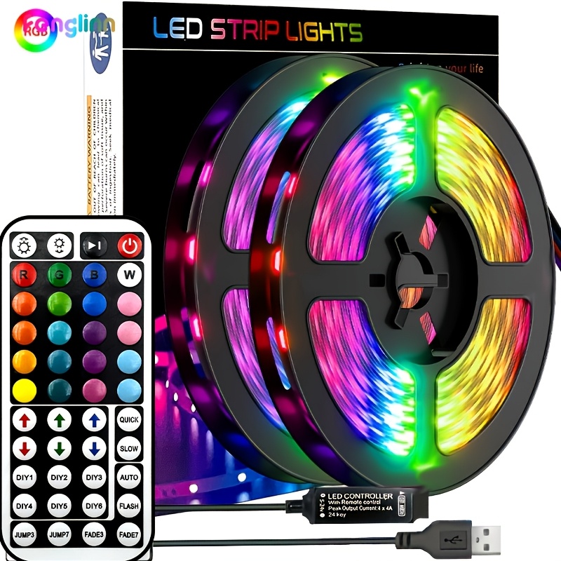 Striscia LED Smart RGB con Telecomando - Striscia LED Smart con…