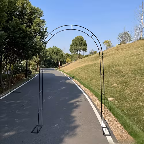 Pavilion da giardino in metallo resistente con base solida…