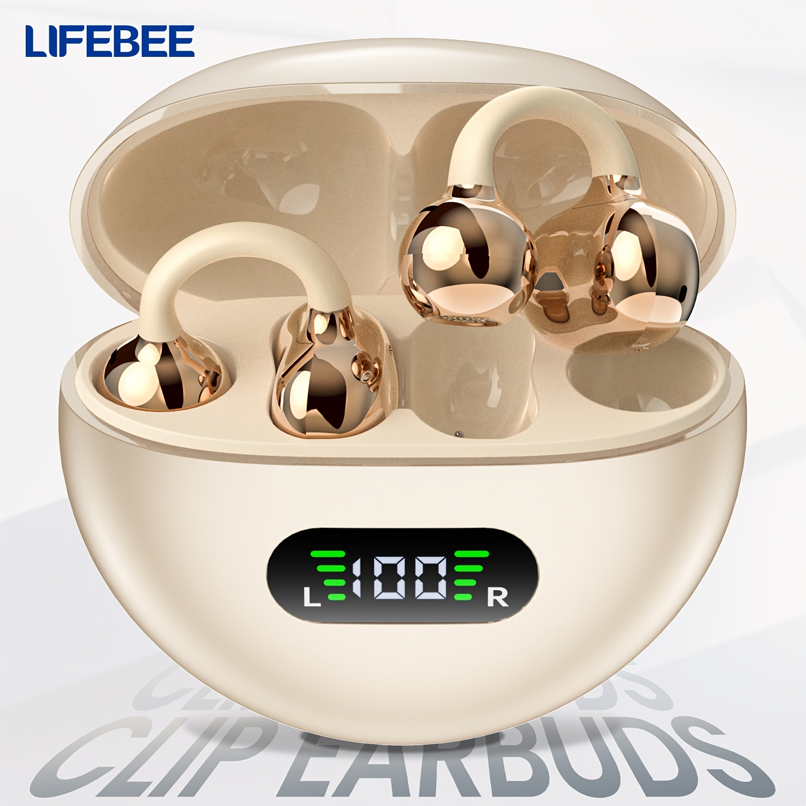 LIFEBEE Auricolari con Clip, Cuffie Sportive Wireless con…