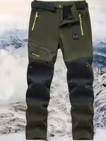 Pantaloni da lavoro caldi da uomo con tasche con zip - Decorati…