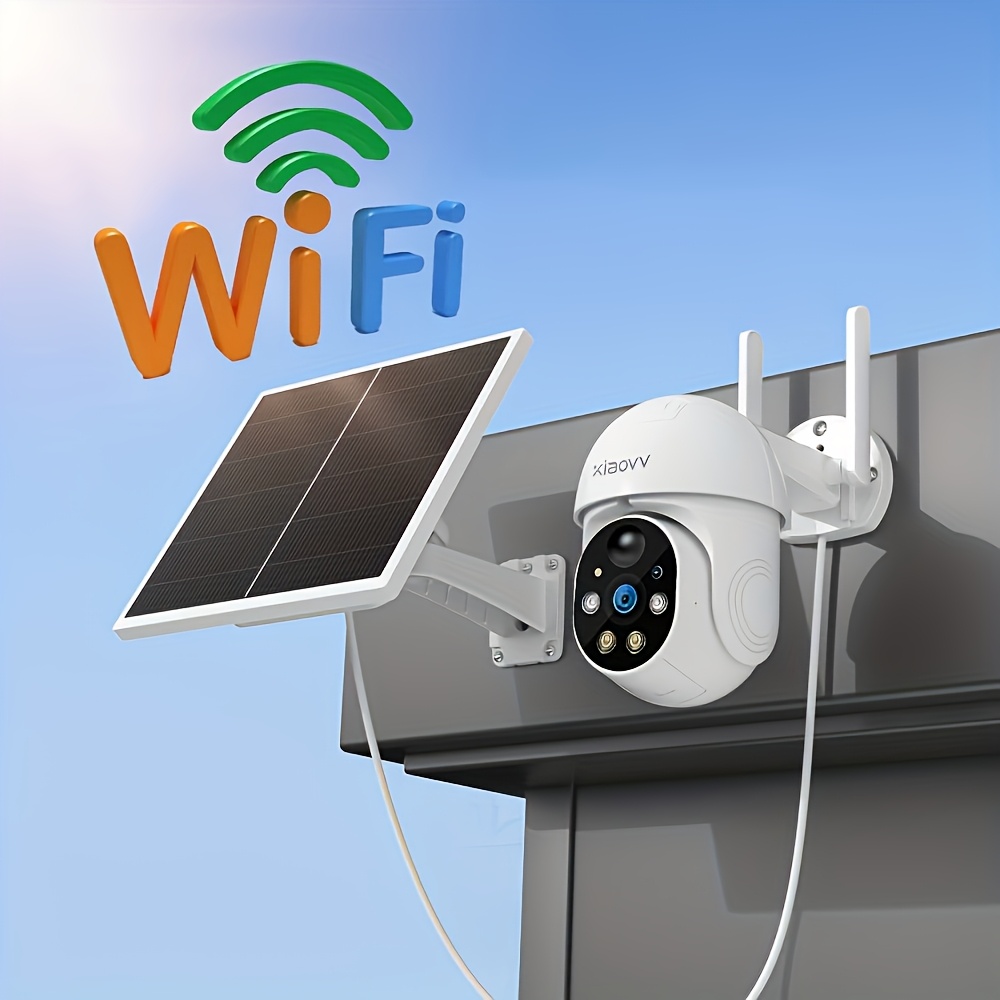 Telecamera da esterno con sistema cupola PTZ, visione notturna a…