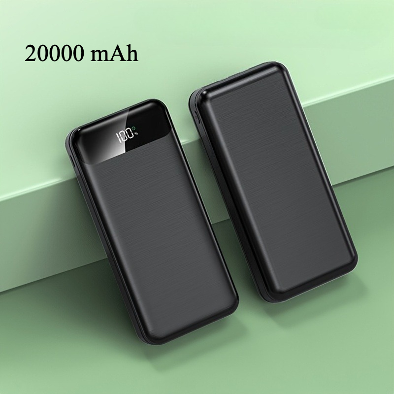 Power Bank Portatile ad Alta Capacità 20000Mah, 2 Uscite USB e…