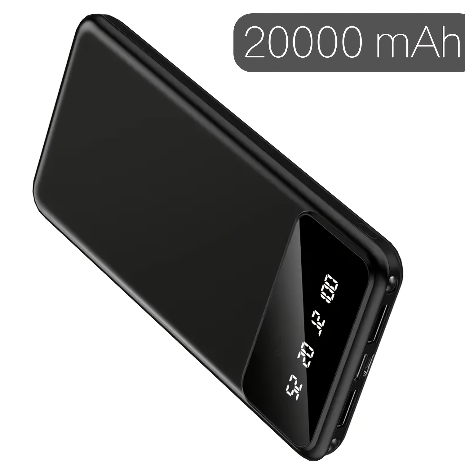 Power bank da 20000 mAh ad alta capacità, caricatore USB…