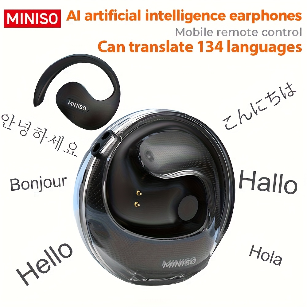 Cuffie di traduzione AI 1 MINISO X15 PRO, supportano la…