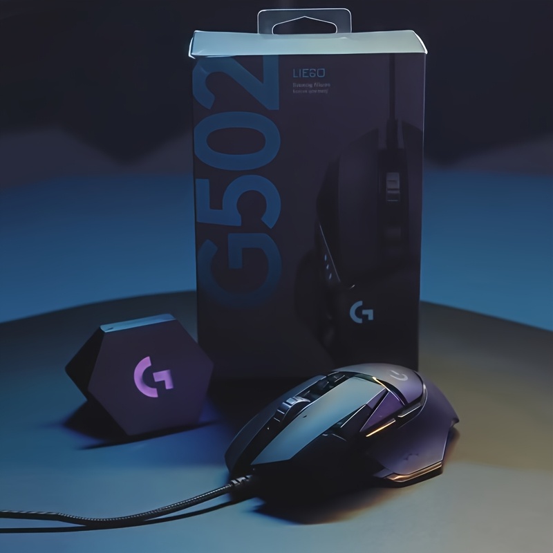 Mouse cablato Logitech G502 Hero, sensore HERO 25K, 16000 DPI…