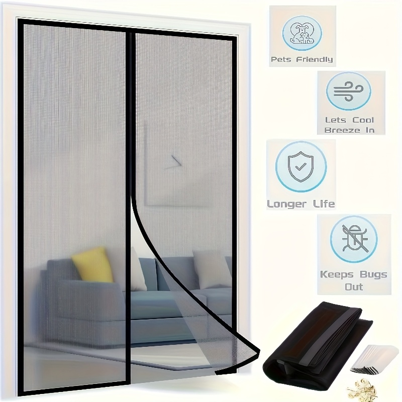 Zanzariera Magnetica Auto-Sigillante Resistente - Installazione…