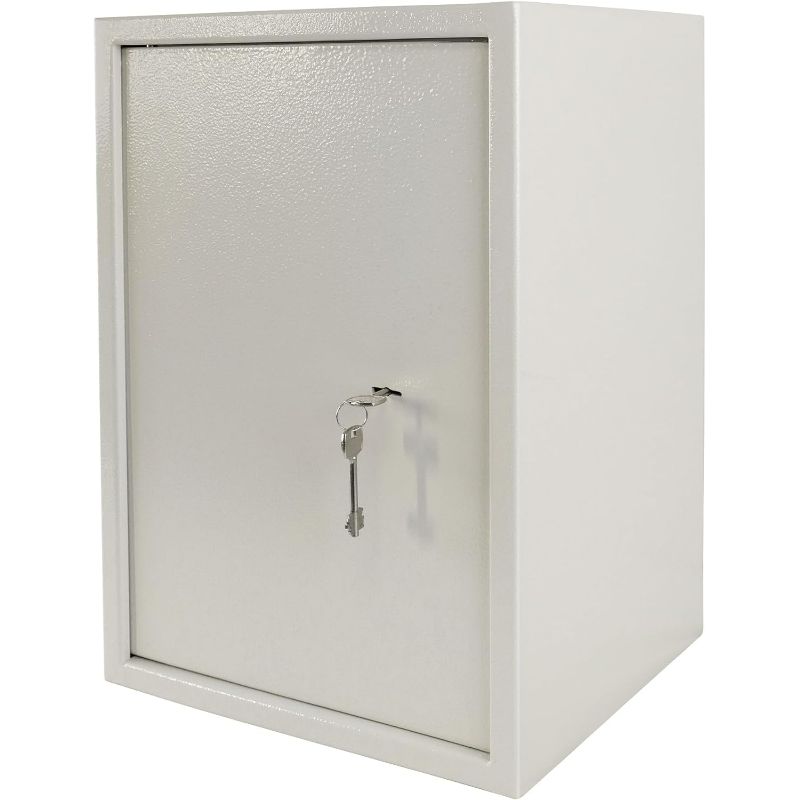 Cassaforte Domestica Resistente da 42L con 2 Chiavi, Doppio…