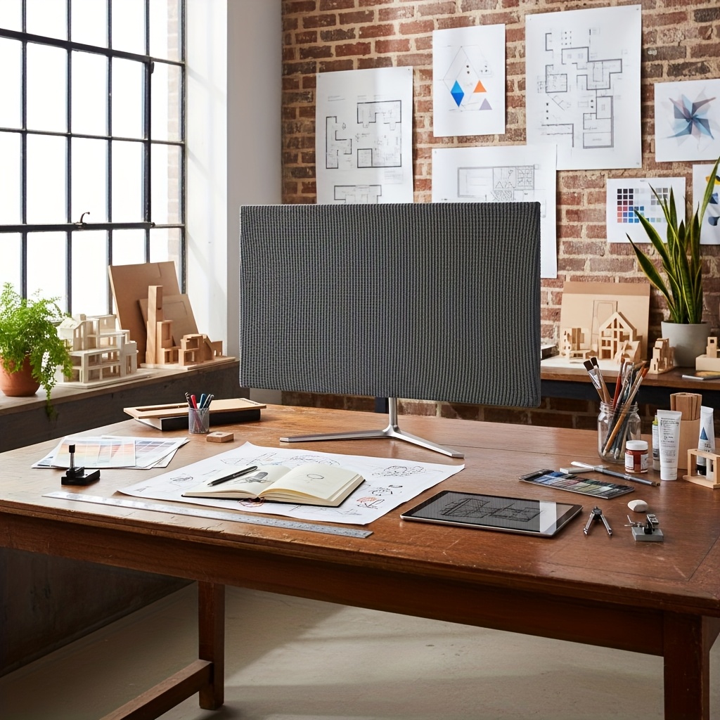 Copertura antipolvere singola per monitor da scrivania…