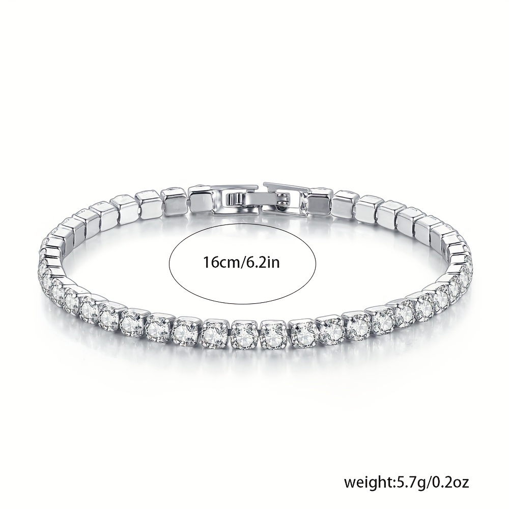 Bracciale da tennis alla moda europea e americana adatto per…