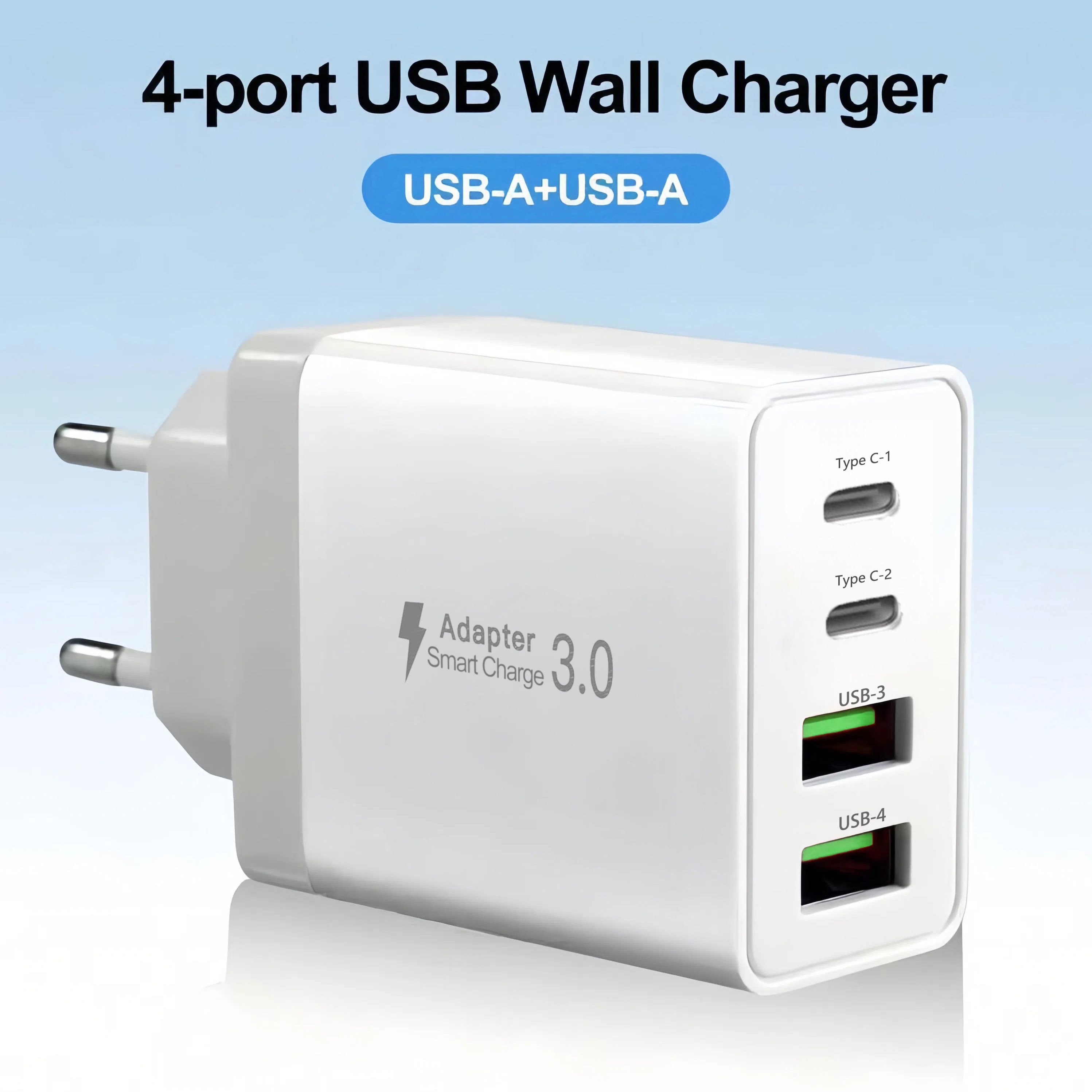 Nuovo caricatore USB 2026 con interfaccia 2A2C, adattatore di…