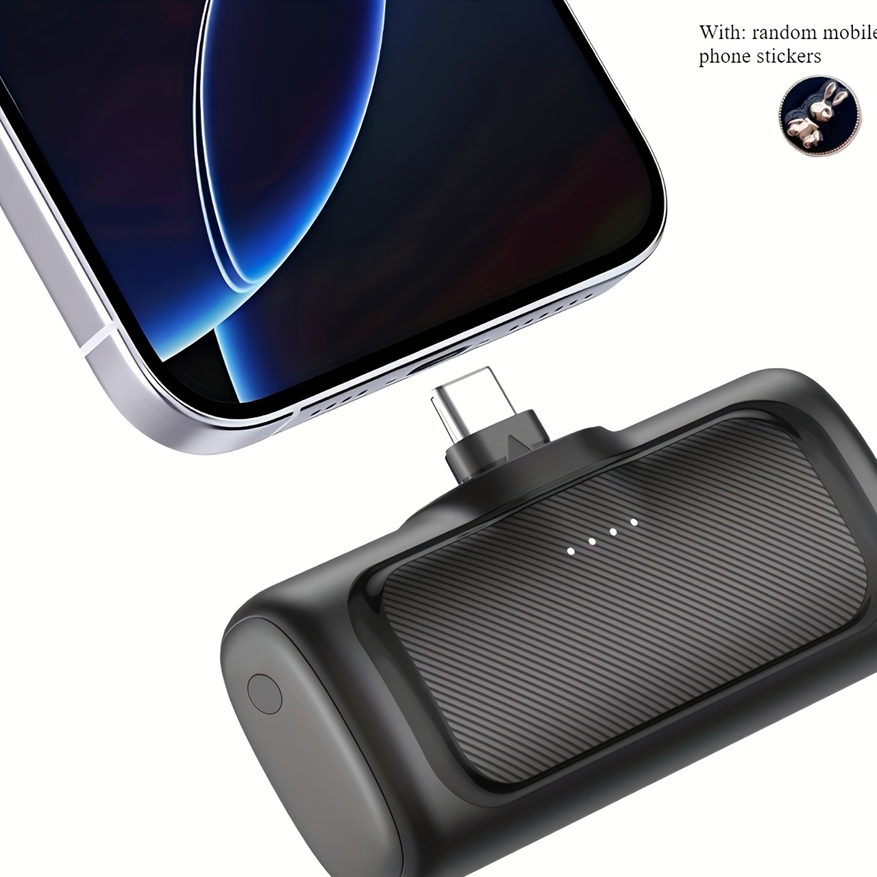 Caricatore Portatile Mini da 5000mAh, Power Bank USB-C, USB…