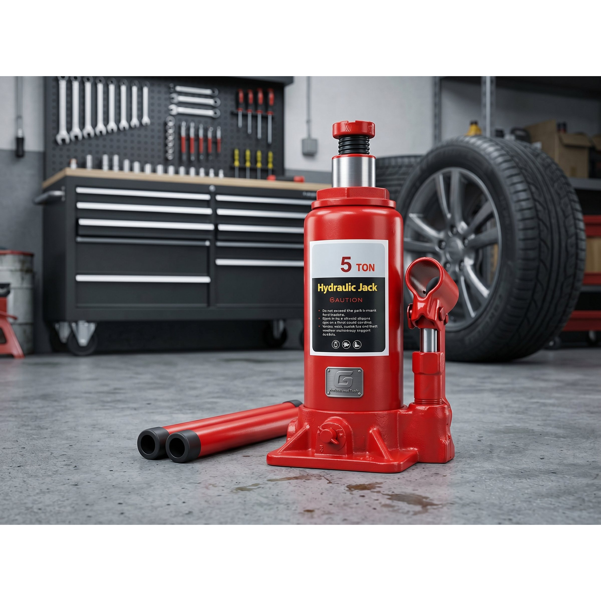 Cric Idraulico a Bottiglia Sollevatore Auto da 5/10 Tonnellate…