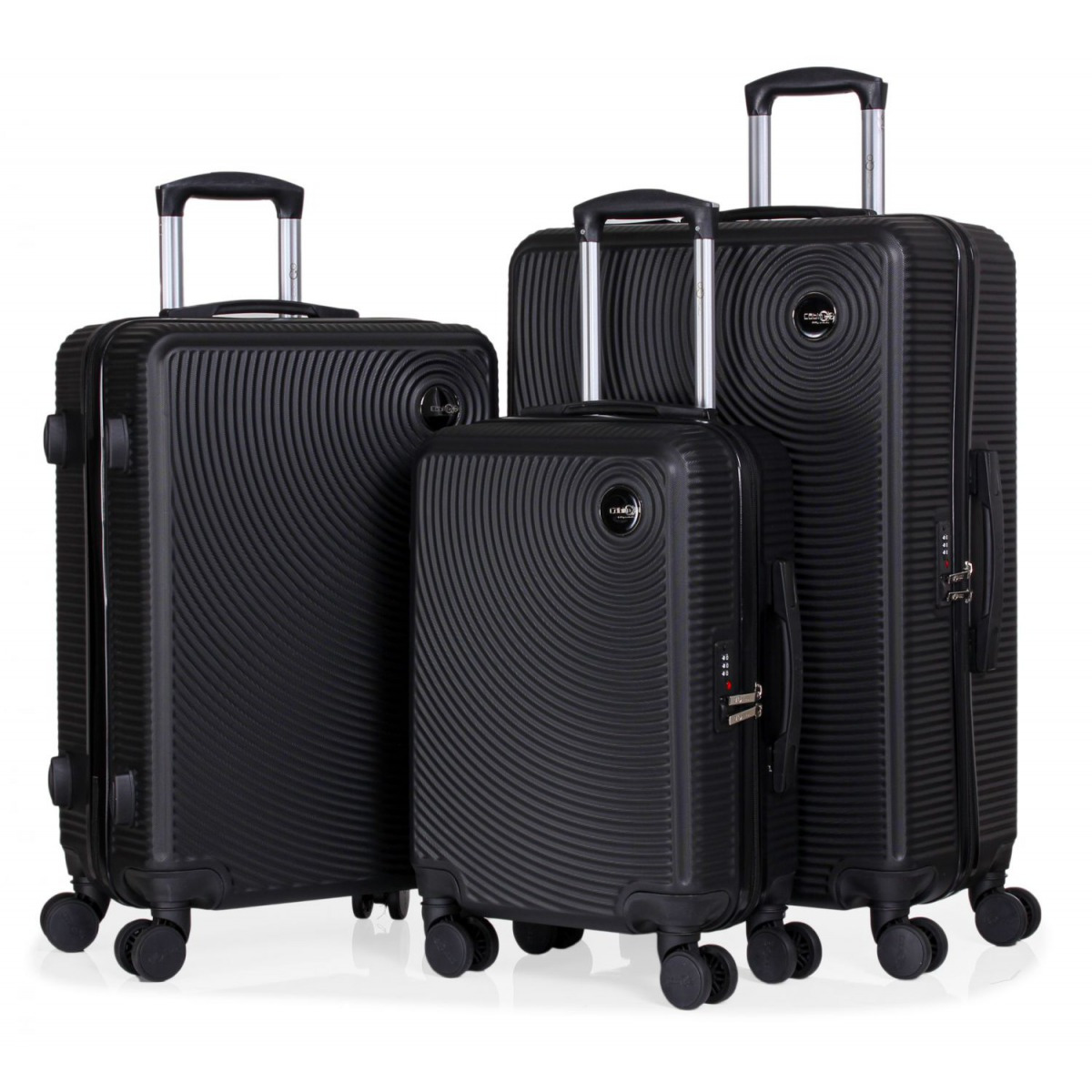 CABIN GO 5513 - Set di 3 valigie - bagaglio a mano da 55 cm…