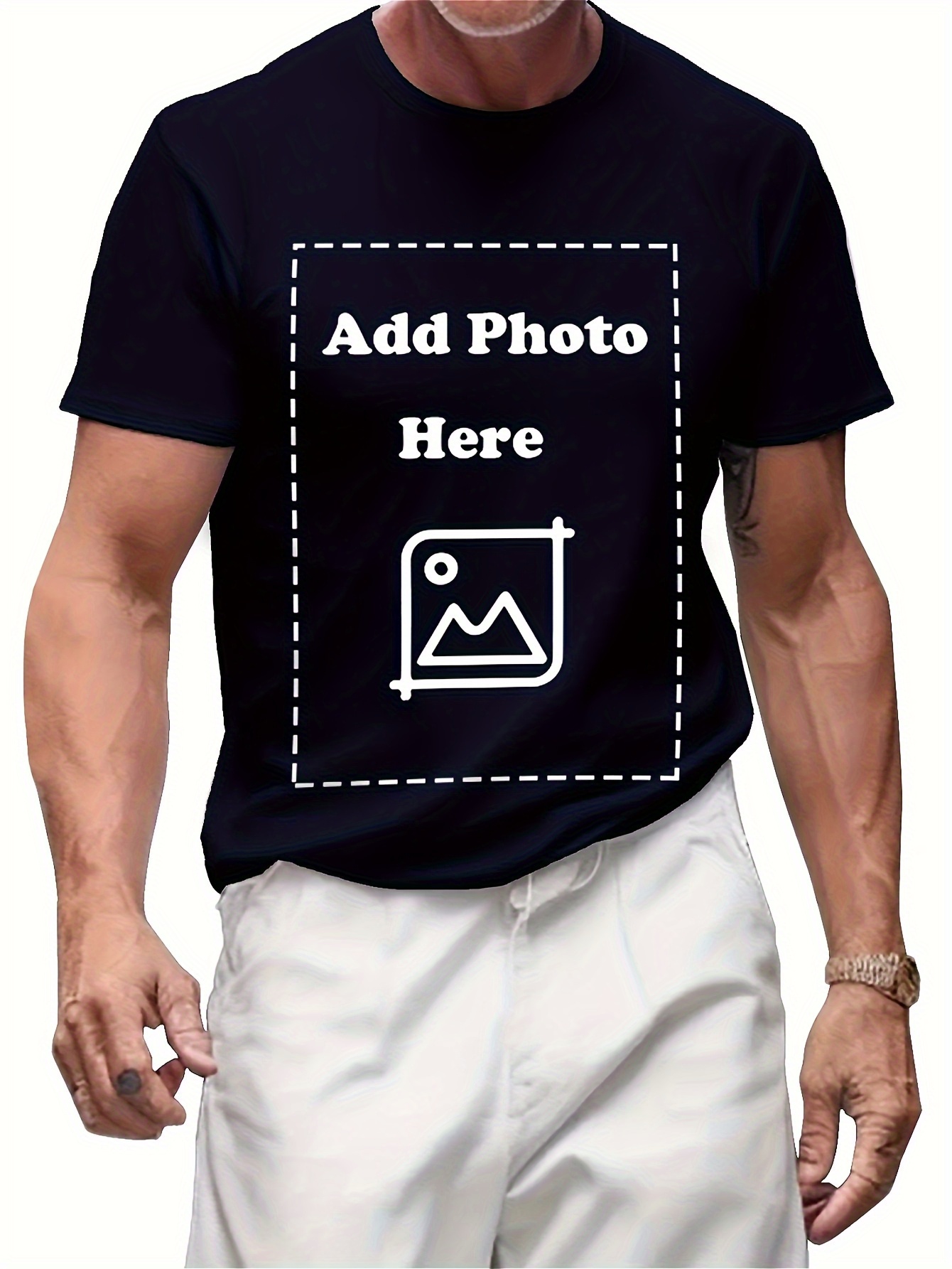 T-shirt personalizzata con foto, testo e stampa selfie…