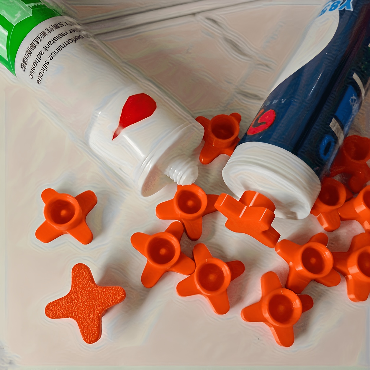 Set da 9 pezzi tappo per tubo poligonale -indurimento…