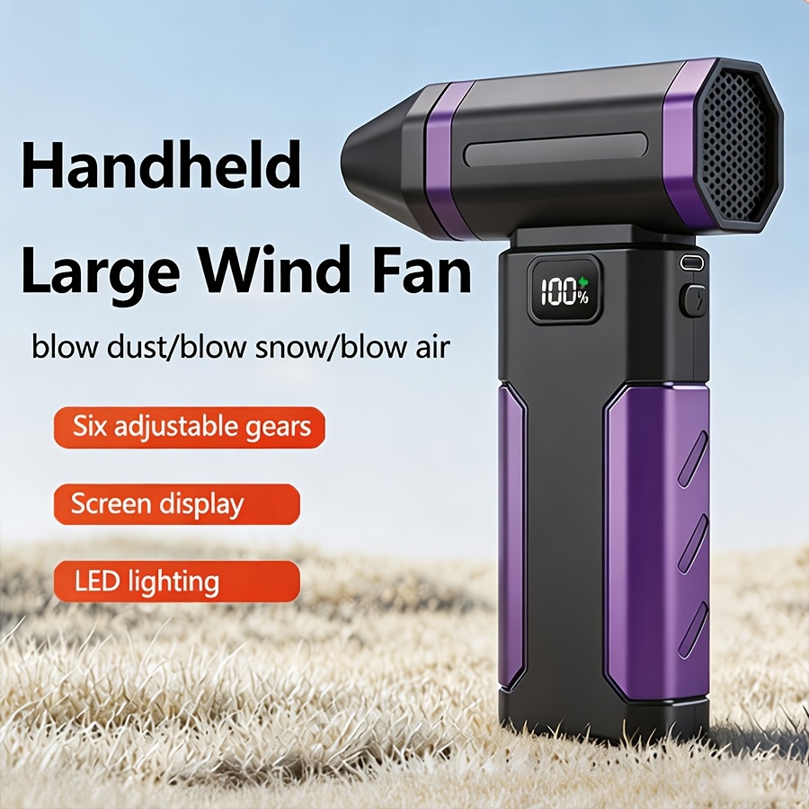 Ventilatore turbo portatile a mano ad alta capacità, ventilatore…
