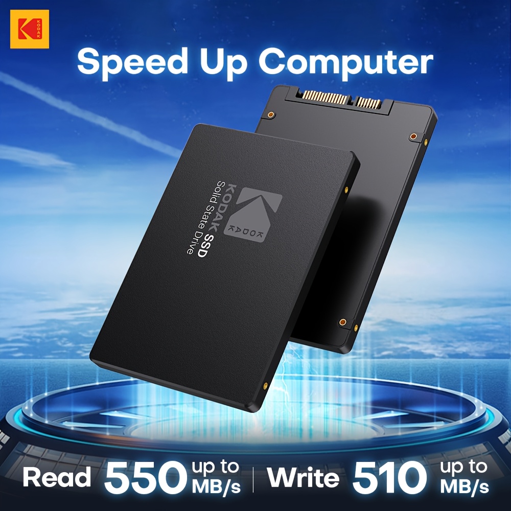 SSD Interno SATA3 da 6,35 cm Disco Rigido a Stato Solido ad Alta…