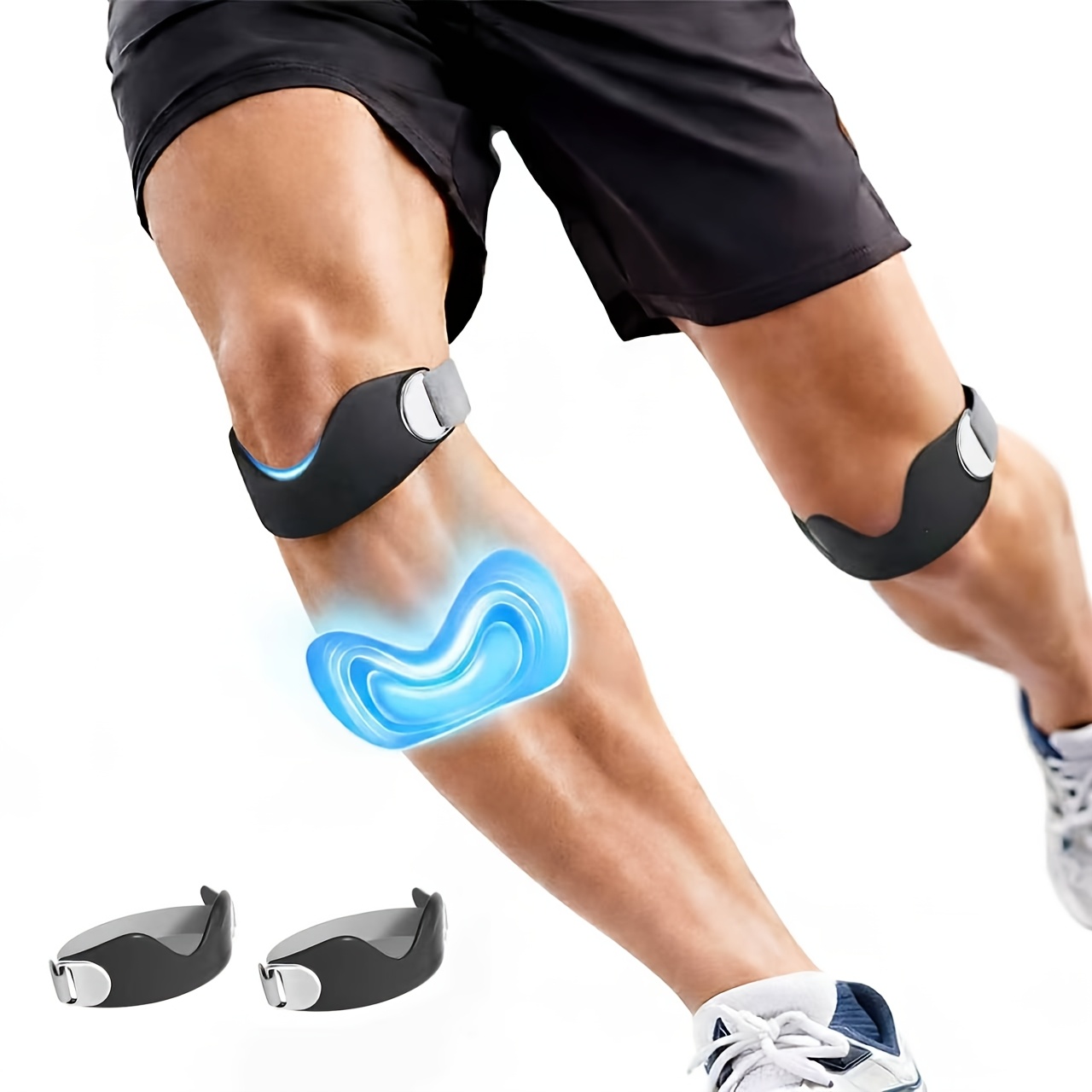 2 pezzi Fascia di supporto per tendine rotulea, Stabilizzatore…