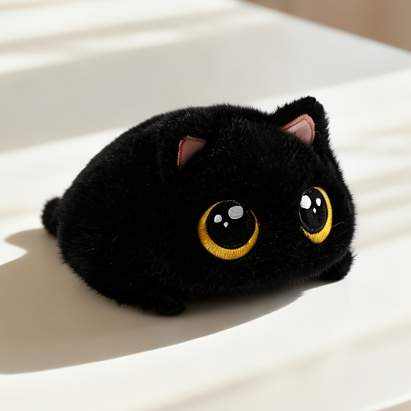 1 pz. Simpatico Peluche a Forma di Testa di Gatto Rotonda…