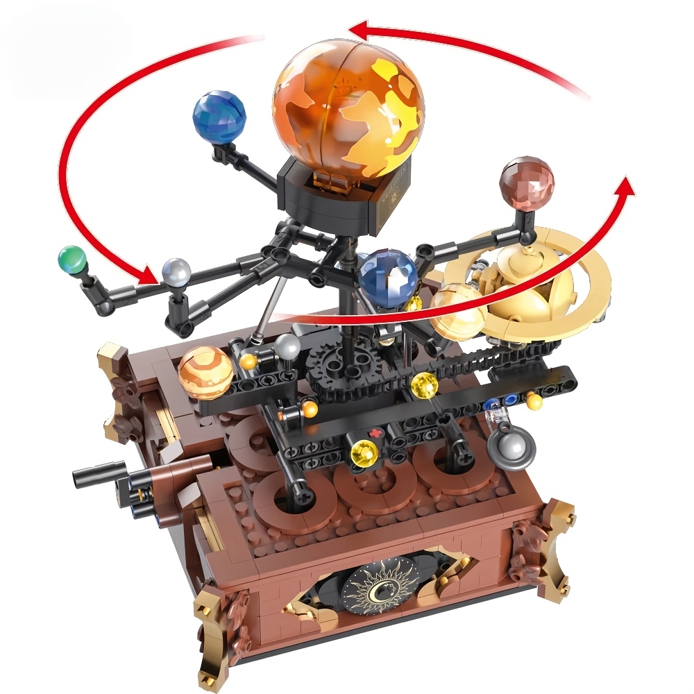 Set di Blocchi da Costruzione STEM Sistema Solare Tecnico con…