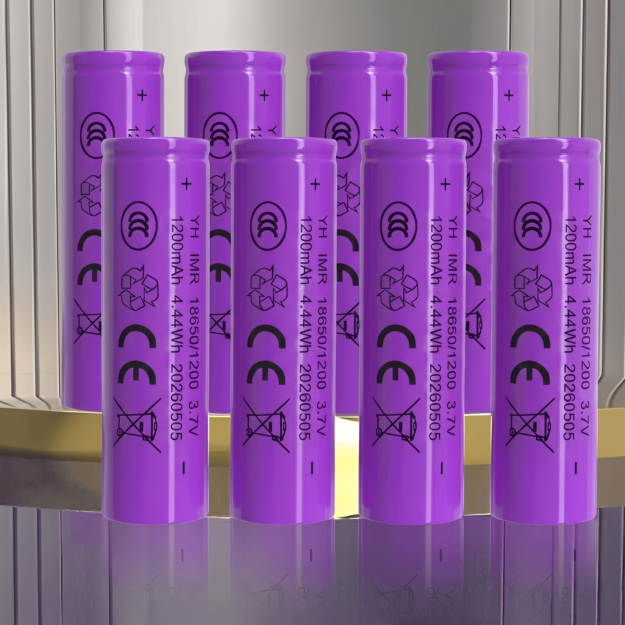 Batteria 18650 1200Mah, Batteria 3.7V, Batterie al Litio 18650…