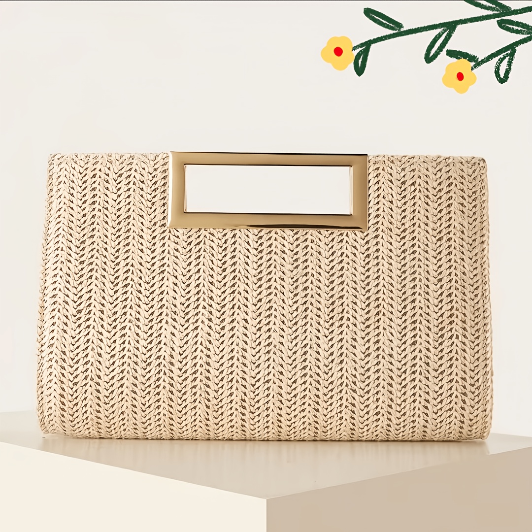 Pochette intrecciata elegante da donna con tracolla a catena…