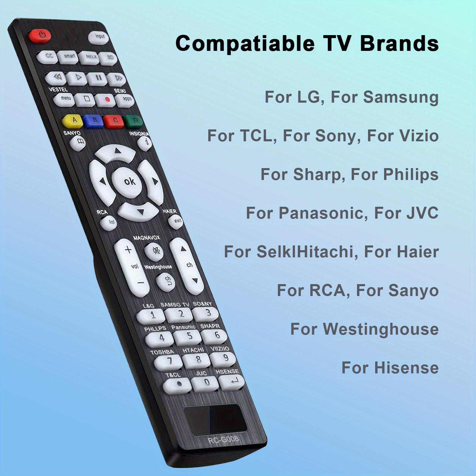 Telecomando Universale per TV, Adatto a Tutte le Serie per LG…
